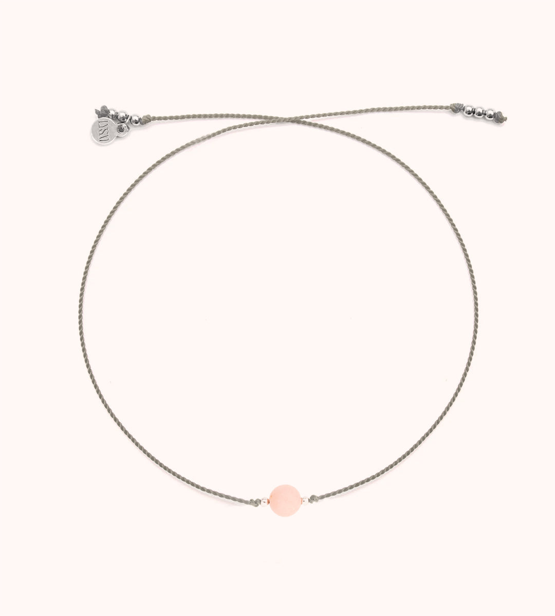 Glücksarmband mit runden Opal dem Stein des Glücks